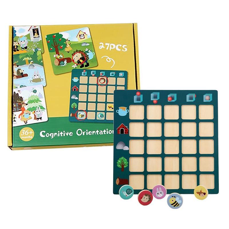 Обучение логическому мышлению, дети Монтессори, поиск местоположения, дошкольные, ранние развивающие головоломки, лабиринт, семейные игры, игрушки для детей