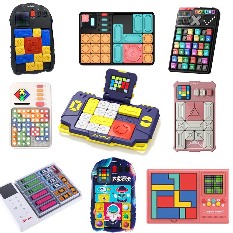 Супер слайд-игра-головоломка, детская головоломка, задачи, умная сенсорная игра, обучение логическому мышлению, развивающие игрушки